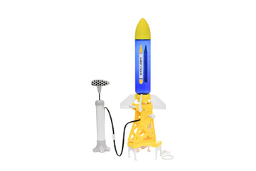 Playstem Water Rocket Easy Version(50 Meters)-With Rocket Tail, Body And Pump