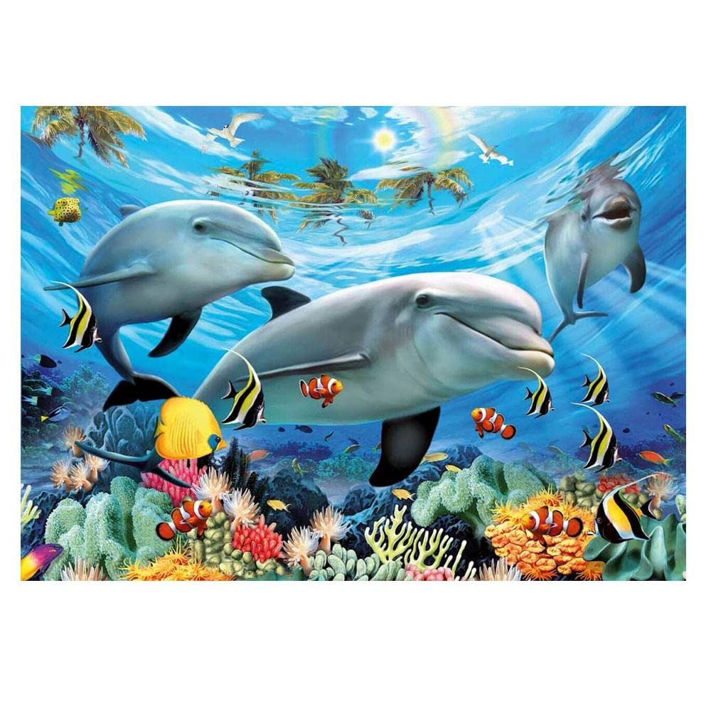 Ravensburger Caribbean Smile - 60 Piece Jigsaw Puzzle For Kids | Unique Piece Design | Anti-Glare Surface | Skill-Building, Fun Activity