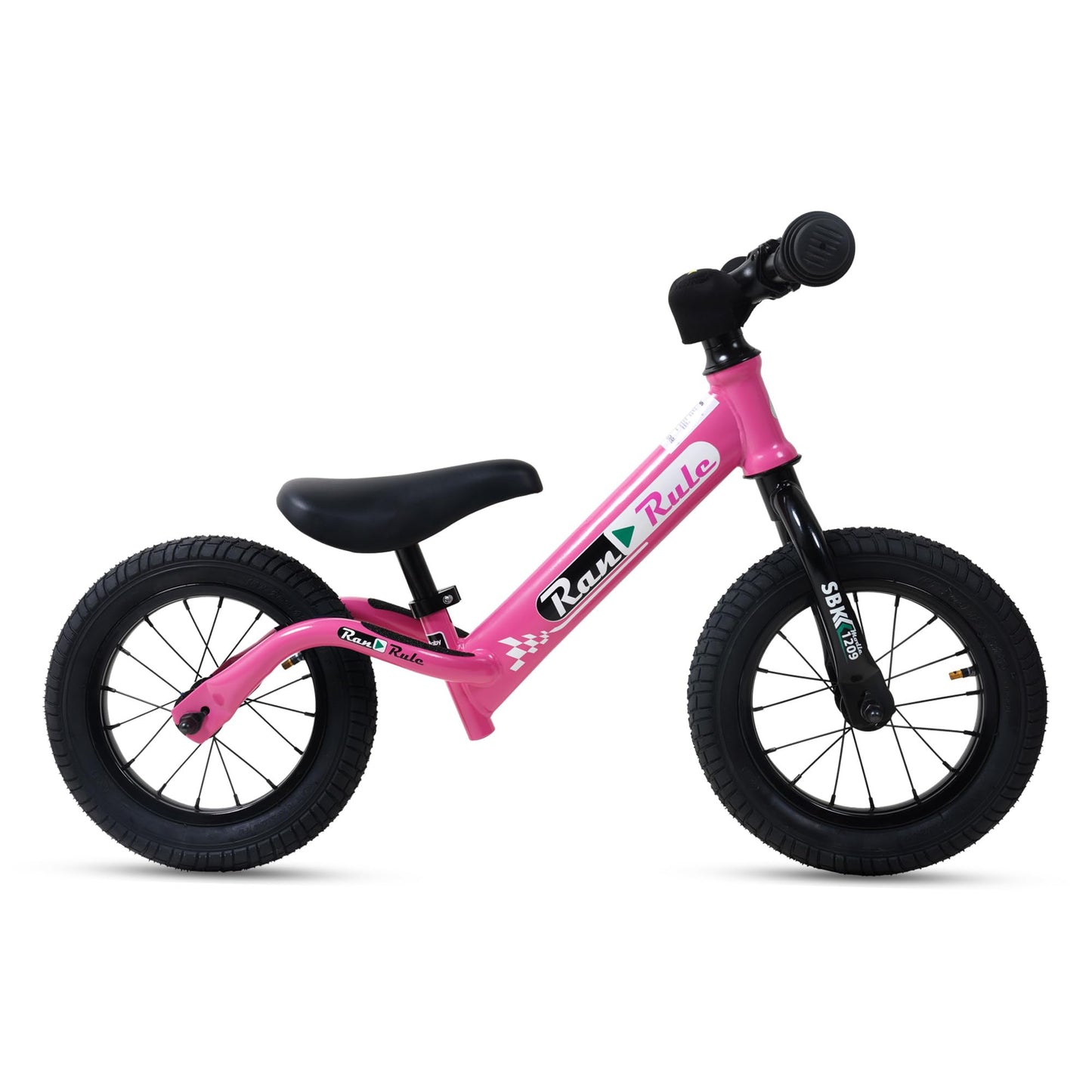 Royalbaby Kids Balance Bike Ultralight Durable Aluminum Alloy Frame 12 Inch Eva Wheel For Toddlers Age 2~5 Years, Pink