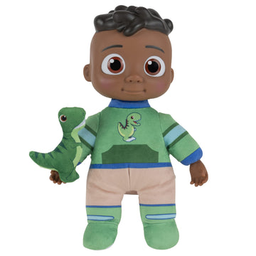 CoComelon My Friend Cody Dinosaur Plush Toy - Plays Music & Phrases, Large, Plastic, Model CMW0274