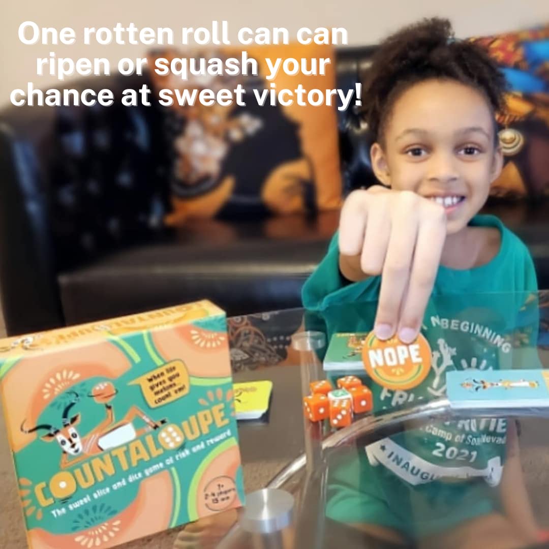 Bananagrams Countaloupe: Slice And Dice Stem Game For Kids Age 7+
