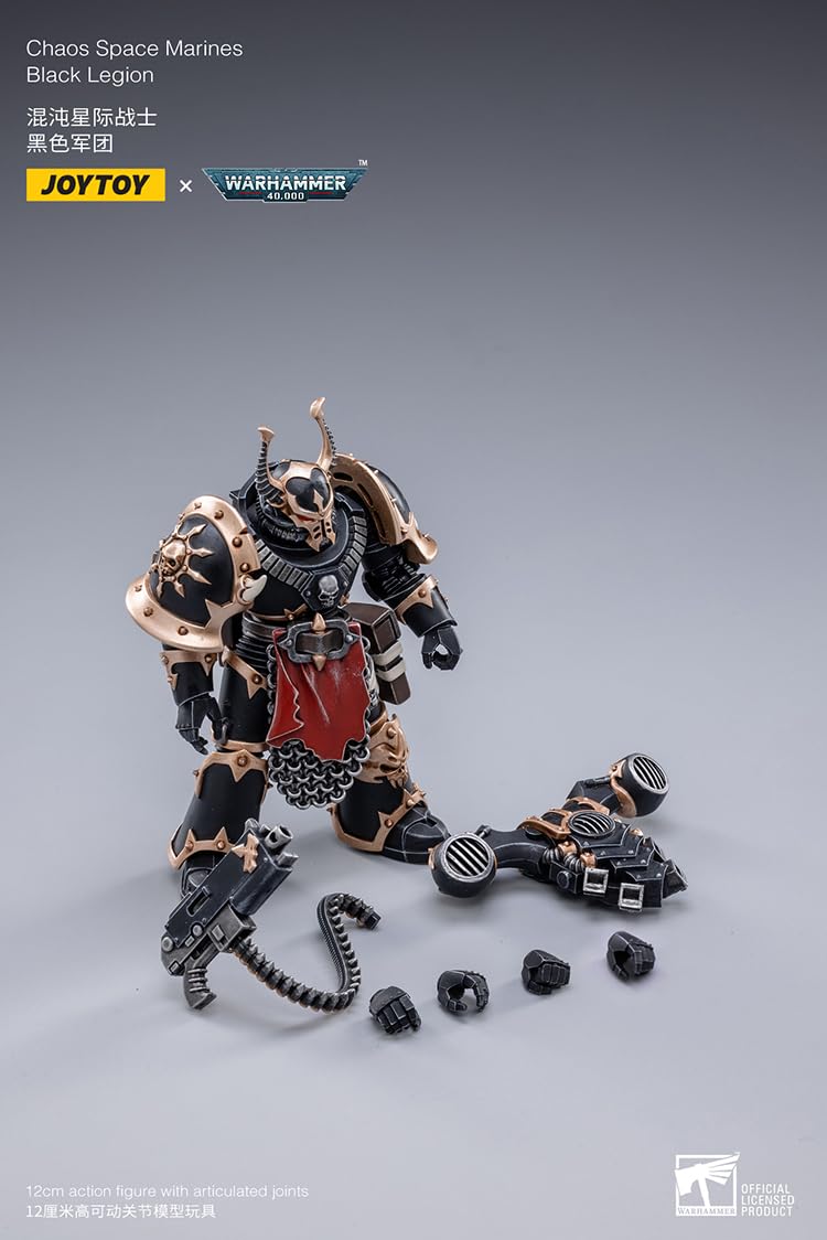 malt-inspiredISE JOYTOY 1/18 Action Figures - Warhammer 40 000 Chaos Space Marine C 03-5 Classic Character Collectible Age 15 and Above
