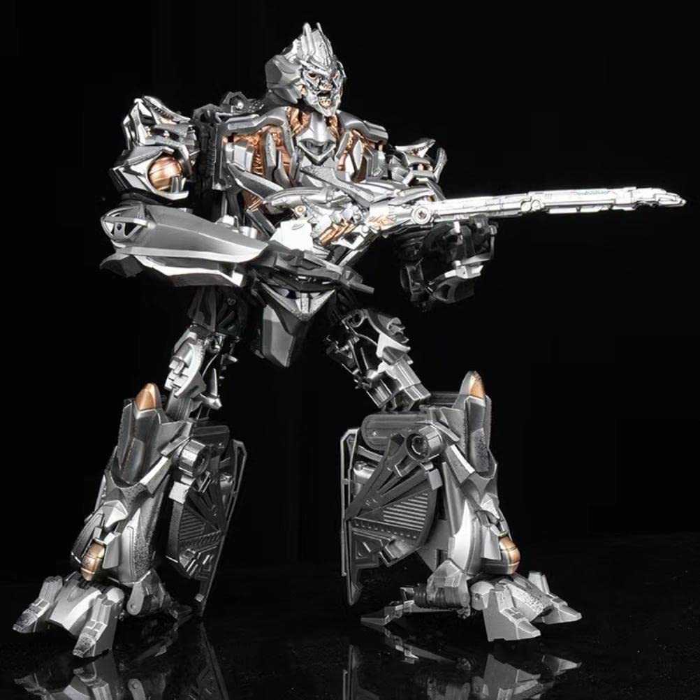 vvbvv Deformation Action Figure Toy, Portable Car Model Alloy Deformed Robot Toy Gift for Kids Boys and Girls (7.08 inches)