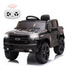 12V Ride On Car With Remote Control, Battery Powered Licensed Chevrolet Silverado Gmc Kids Ride On Truck, Toddler Electric Vehic