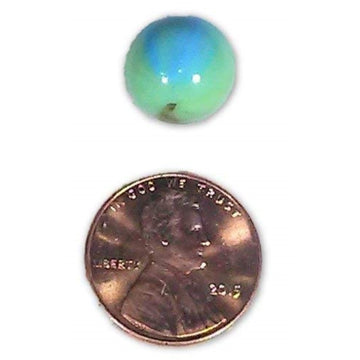 Mega Fun 1/2 Inch Peewee Marbles, Set Of 24 Assorted Styles And Colors