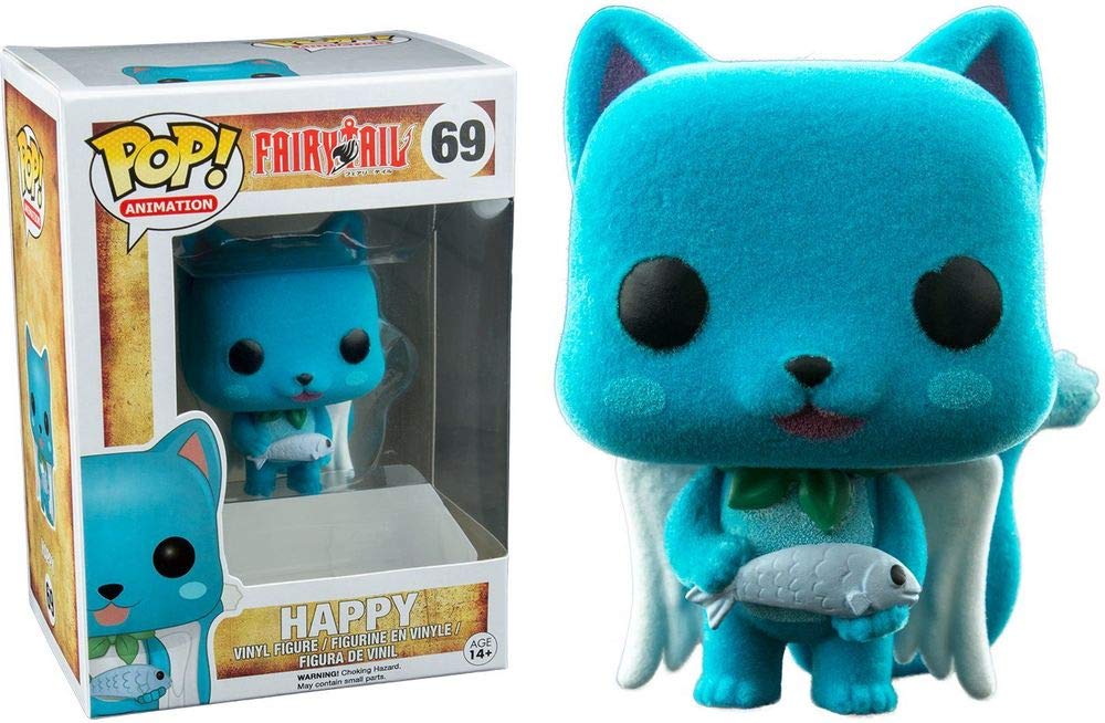 Funko POP! Anime Happy Vinyl Figure #69 - Flocked Multicolor Collectible