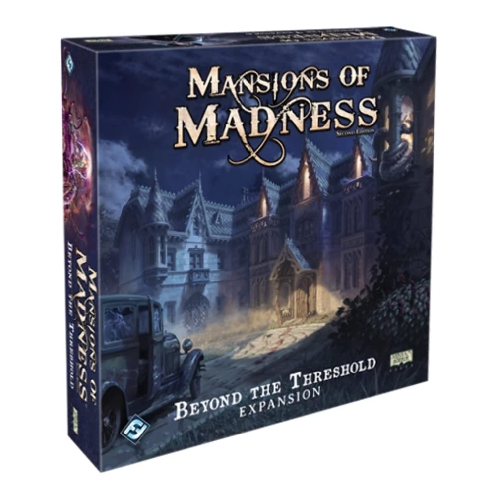 Fantasy Flight Games Mansions of Madness Beyond the Threshold Expansion - Cooperative Mystery Game for 1-5 Players, Ages 14+, Model MAD23