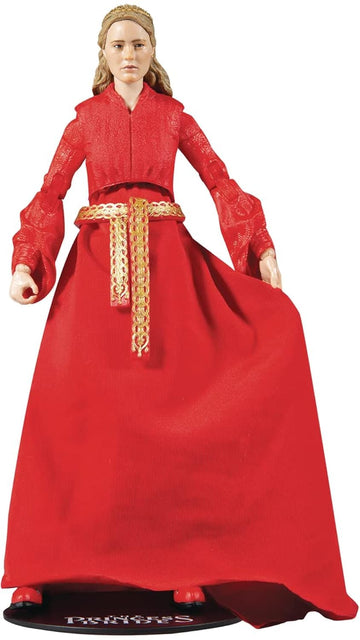 McFarlane Toys Princess Buttercup 7" Action Figure - Red Dress, Plastic, Multicolored, Model 12321