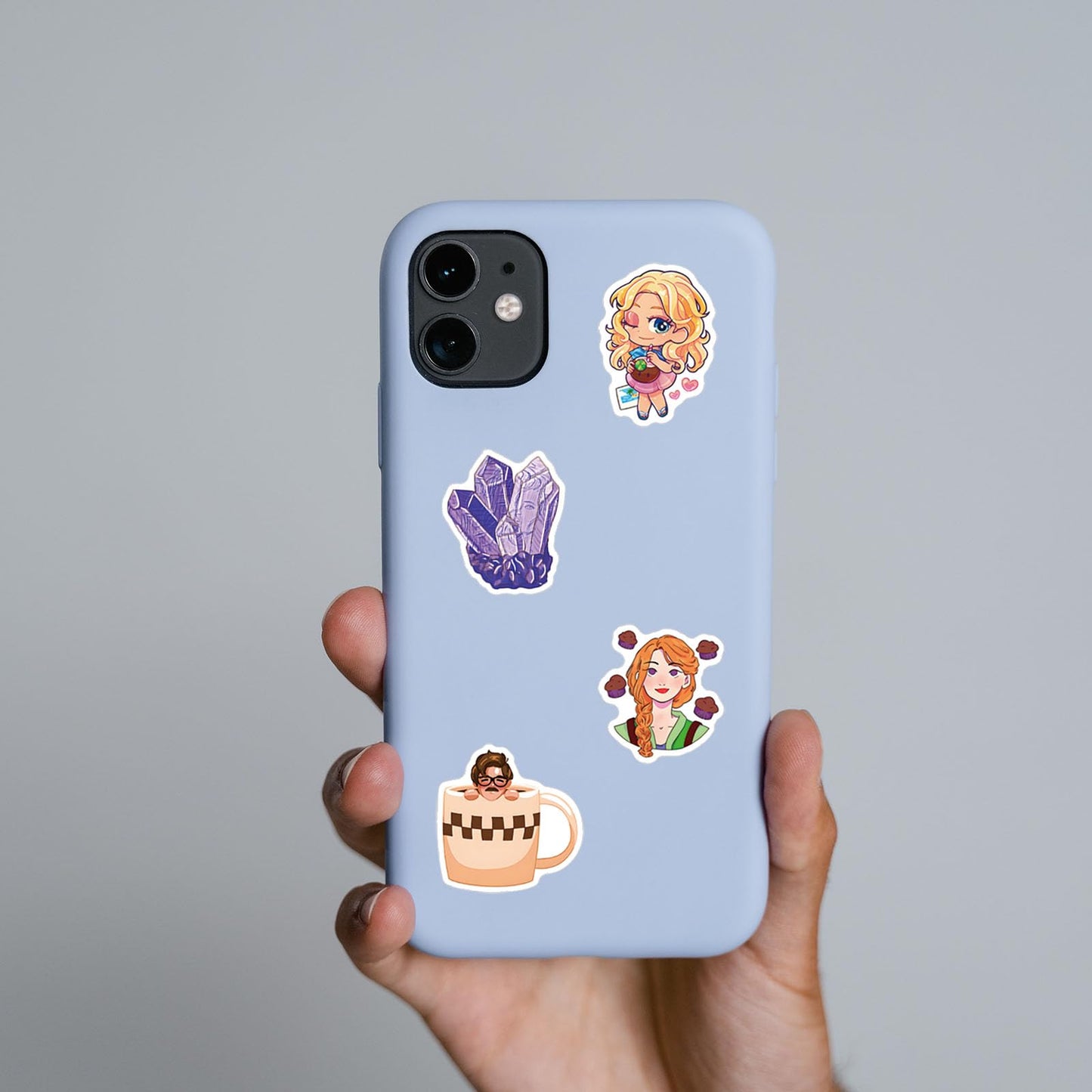 146Pcs Stardew Valley Merch Stickers Pack, Funny Game Vinyl Waterproof Stickers For Water Bottle,Skateboard,Laptop,Phone,Bumper,