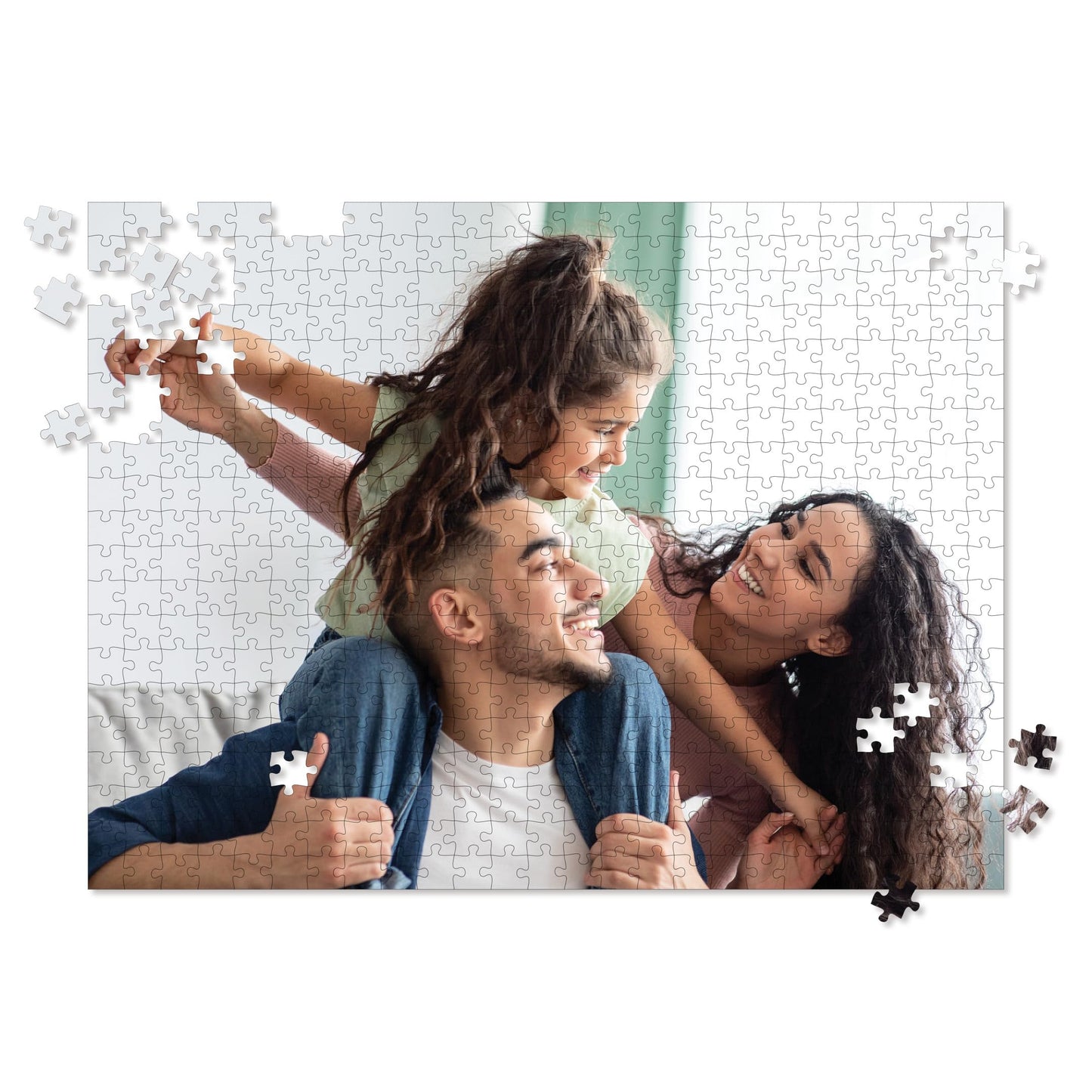 Photo Puzzle, Pet Puzzle, Wedding Puzzle, Family Reunion Puzzle - 500 Piece, Custom Jigsaw Puzzle For Adults (Horizontal) - I See Me!