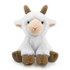 Stuffed Goat Sitting Toys Plush Animal Realistic Animal Characters Stuffed Filled in Limbs 8.5 Inch Soft Huggable Gifts for Kids with Stuffed Animals Birthday Gift for Girls Boys