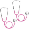 ERDOGLY Kids Stethoscope, 2 Pack Real Working Nursing Stethoscope for Kids, Toy Medical Kit for Toddler, Doctor Play Set for Rol