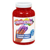 Colorations® Red Washable Glitter Finger Paint, 16Oz, Paint, Washable Paint, Finger Paint, Kids Paint, Washable Paint For Kids, Finger Paints For Toddlers Non-Toxic, Tempera Paint, Toddler Paint