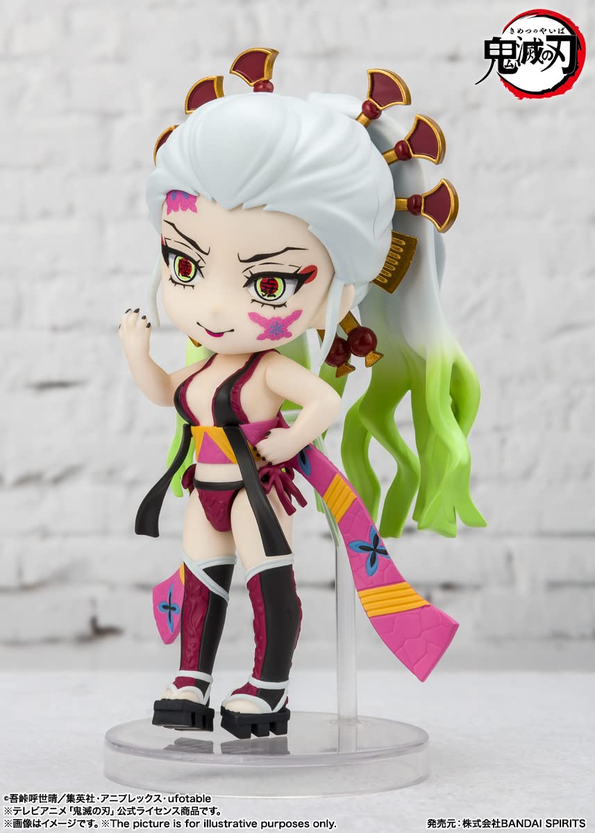Tamashii Nations - Demon Slayer: Kimetsu No Yaiba - Daki And Gyutaro, Bandai Spirits Figuarts Mini Action Figure