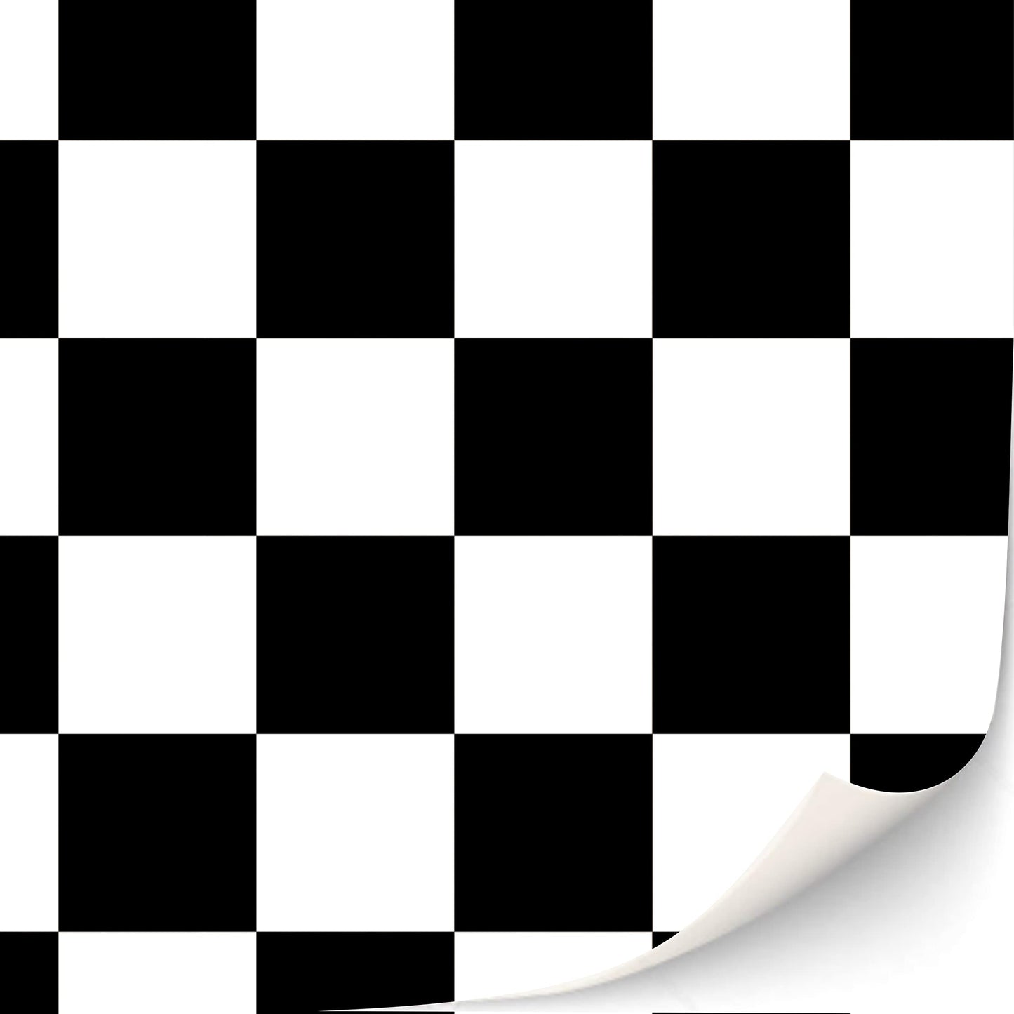 3 Sheets Self Adhesive Floor Tiles For Dollhouse 1:12 Scale (Checkerboard Pattern Normal)