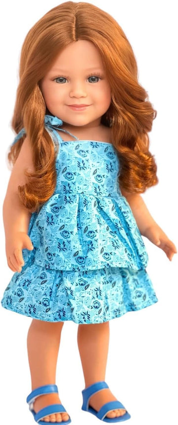 Kennedy And Friends 18 Inch Fashion Dolls- Tilt And Pose Feature And All Vinyl (F01-Rrcc)