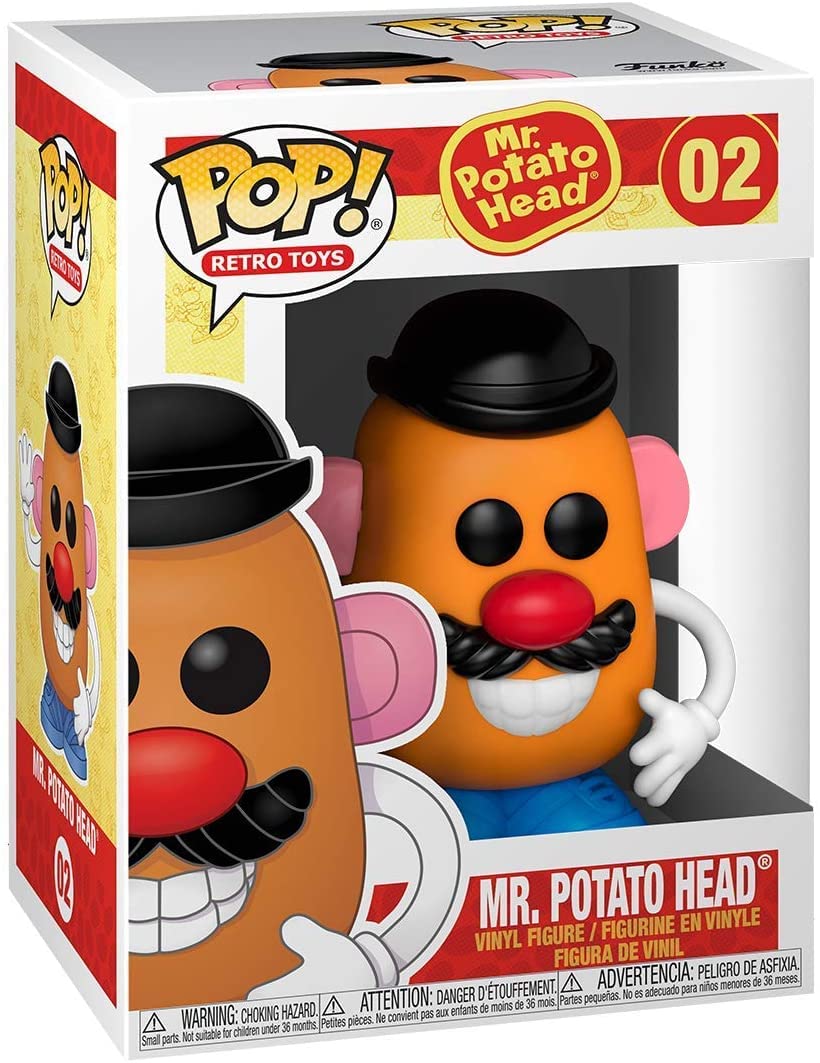 Funko Pop! Retro Toys: Hasbro - Mr. Potato Head, 3.75 Inches, Orange