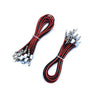 Arcity 20 Pcs Arcade Button Wires Harness Cable for Zero Delay USB Encoder PCB with 0.110 2.8mm Terminals Compatible with Arcade LED Buttons & Sanwa Style Buttons New