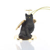 Conversation Concepts Shorthair, Black Tiny Ones Cat Angel (2 In)