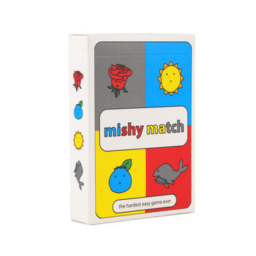 Niche Nation Games Mishy Match The Hardest Easy Game Ever - Mensa Award Winning Hilarious Party Game - Card Games For Adults And