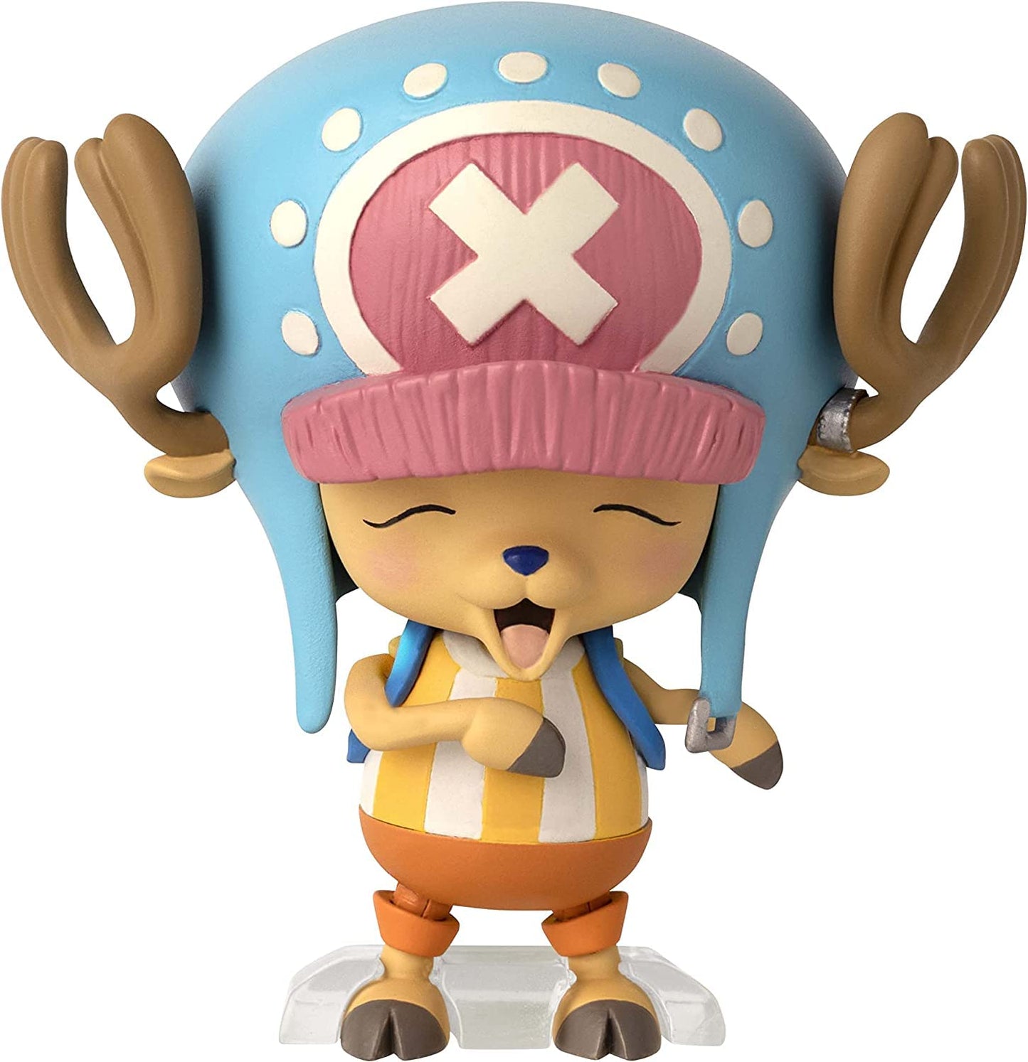 Bandai Anime Heroes One Piece Figures Tony Tony Chopper Action Figure | 17Cm Articulated Chopper Anime Figure With Swappable Arms Faces And Backpack One Piece Action Figures Pirate Toys Range