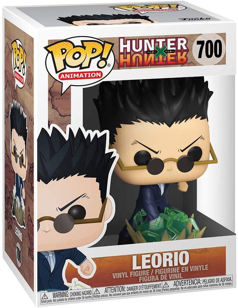 Pop Hunter X Hunter - Leorio Funko Vinyl Figure (Bundled With Compatible Box Protector Case)