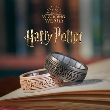 Enso Rings Wizarding World of Harry Potter Collection - Comfortable Silicone Rings - After All This Time - Size 4