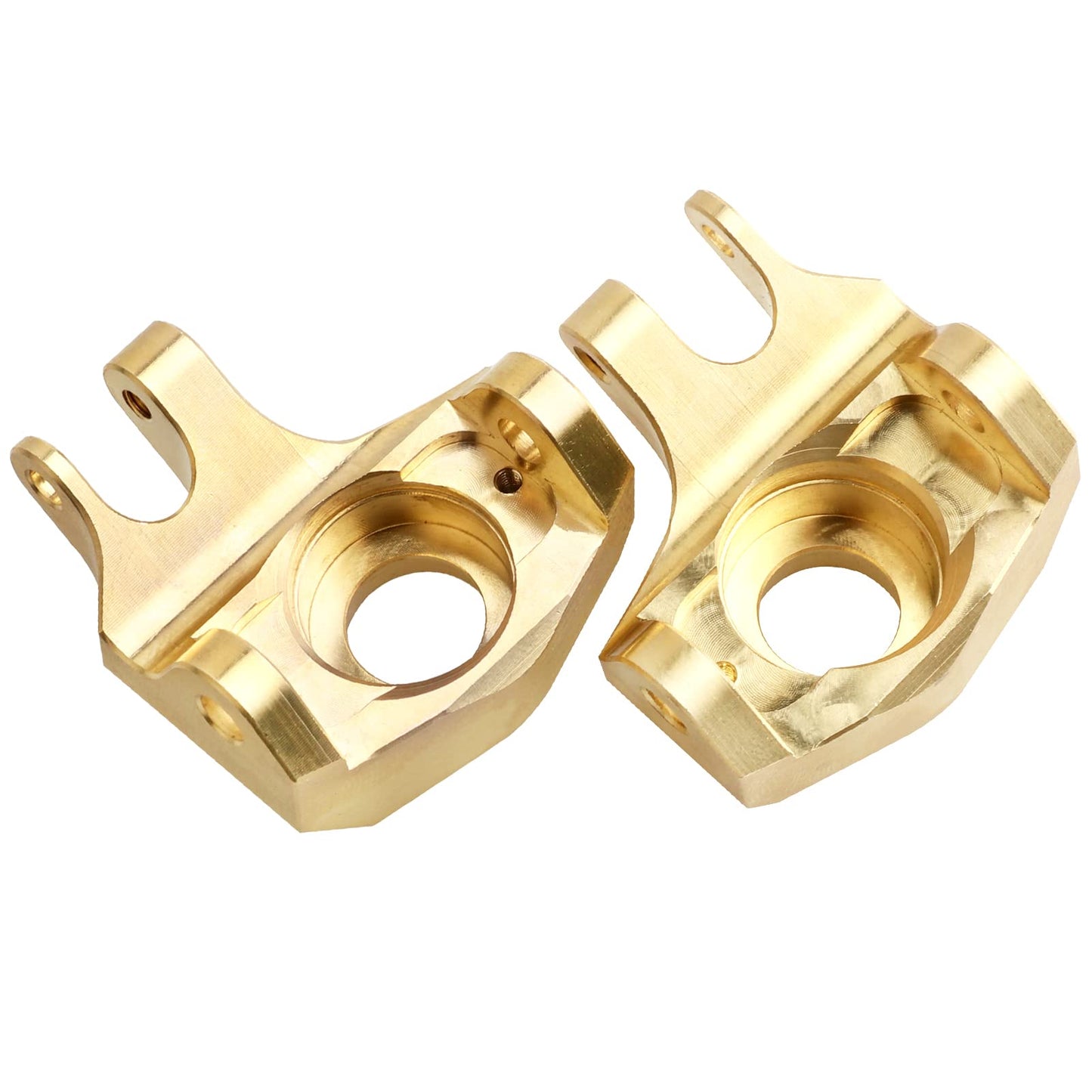CrazyHobby Brass Steering Knuckles for 1/10 Axial SCX10 II AXIC9046 AXID9060 AXID9047 AXID9058 RC Crawler Car Upgrade Parts