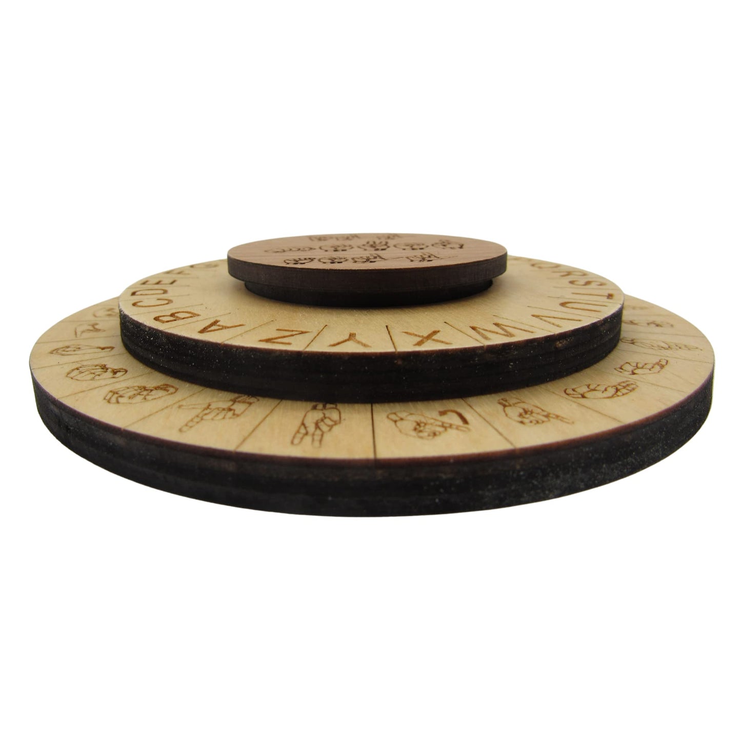Sign Language Cipher Wheel - Asl Decoder Disk Escape Room Prop