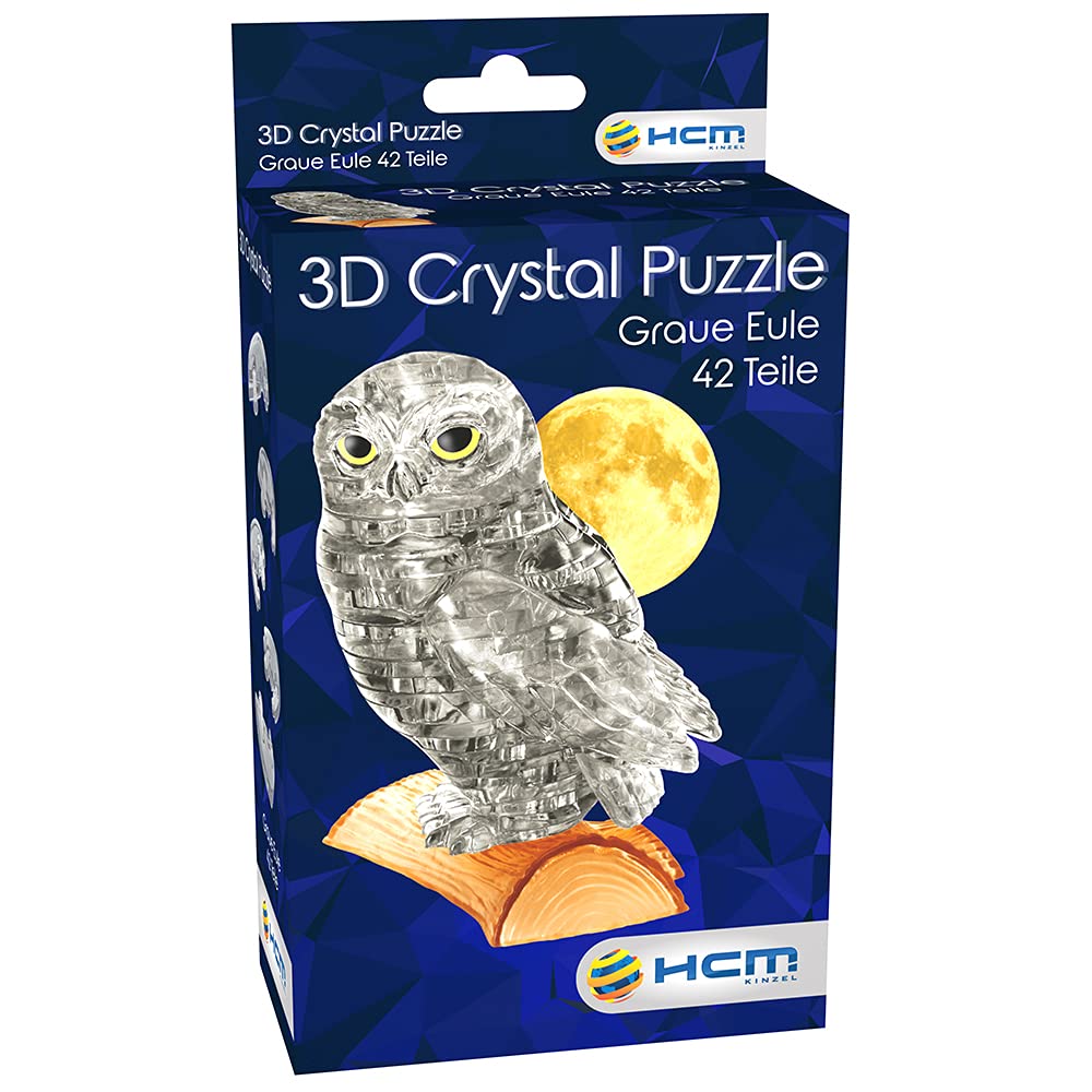 Hcm 59157 ''Owl Crystal Puzzle (42-Piece, Multi-Colour)