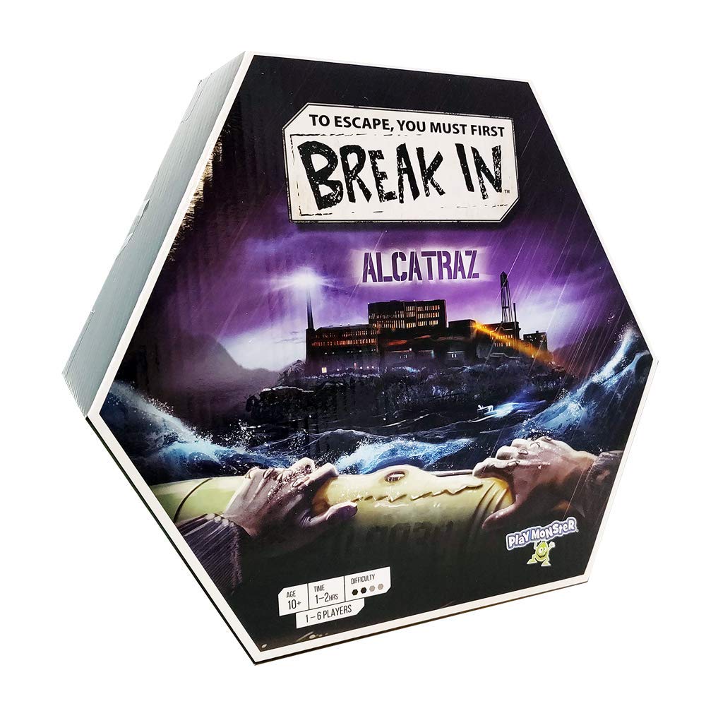Break In - Alcatraz -- To Escape, You Must First... Break In! -- Unfold The Layers Of The Box And The Story As You Race To Escape
