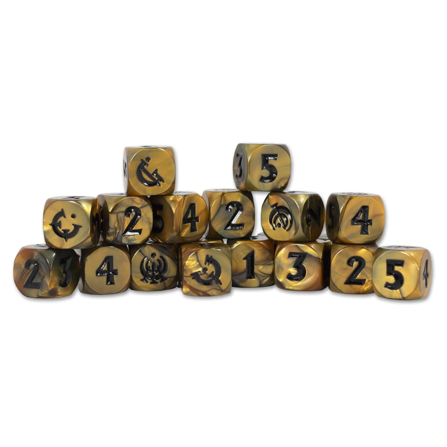 Crafty Games Mistborn Feruchemy RPG Dice Set - Acrylic, Ages 13+