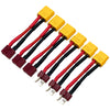 6Pcs T Plug to XT60 Male Female Plug Connector Adapter for RC Car Boat Drone LiPo NiMH Battery ESC Connector Adapters