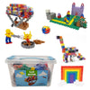 Incredibly Interconnectable Toys KADU 680pc Rainbow Classic STEM Building Set - Ages 5+, Polypropylene, Classic Color