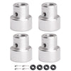 Gohobby Inner Drive Cups For Traxxas 4-Tec 2.0 Vxl Upgrades Replacement Of 8353 (Silver)