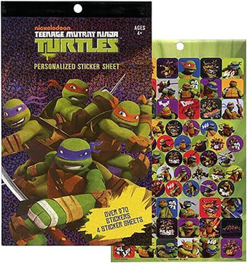 Nickelodeon Teenage Mutant Ninja Turtles Sticker Pad - 270+ Paper Stickers & Door Hanger