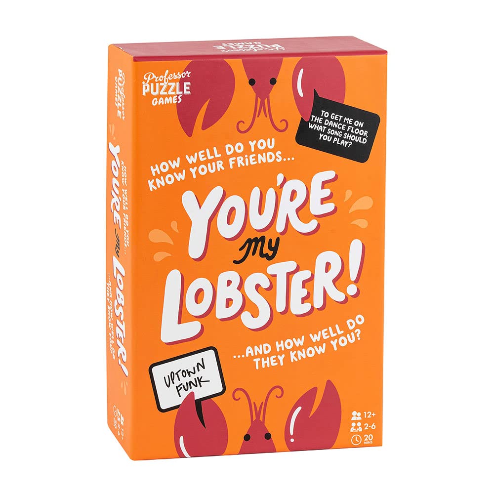 Professor PUZZLE Youre My Lobster - How Well do You Know Your Friends...and How Well do They Know You?