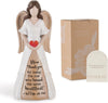 Storieme Gifts for Mom from Daughter Son: Thank You Moms Angel Figurines Statue - Sentimental Gift for Christmas Birthday Mother