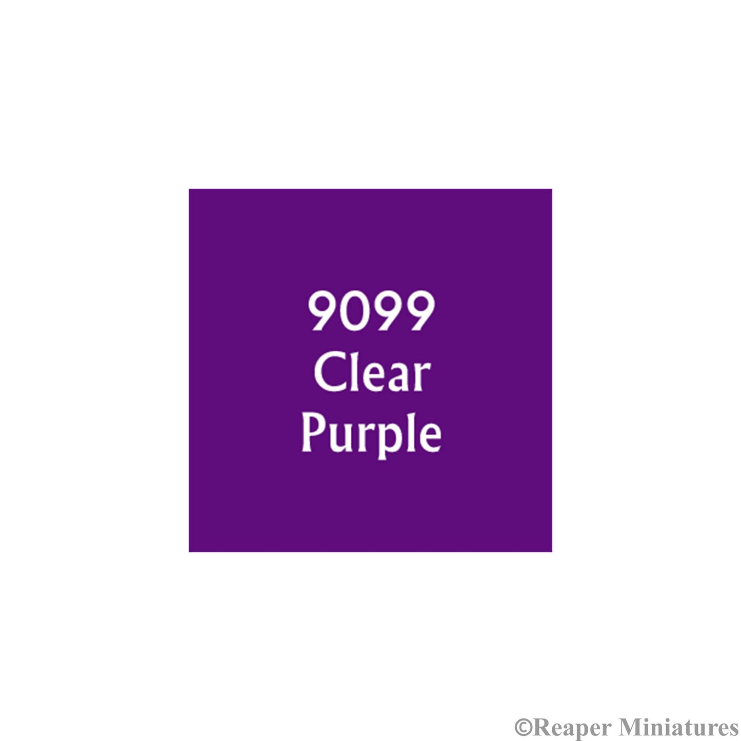 Master Paint Clear Purple