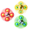 ALASOU Suction Cup Spinner Toys for Toddlers | Colorful Plastic | Small | Ages 1-3 | Model YJ18002-1