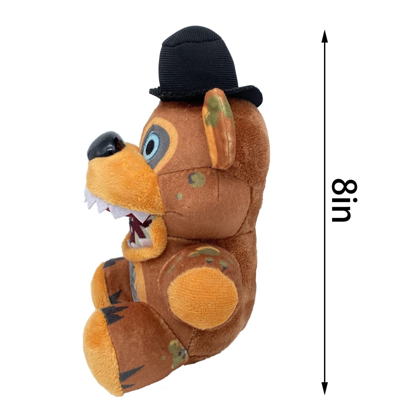 Twisted Freddy Plush Toy, Fnaf Plushies Toy, Fnaf All Character Stuffed Animal Doll Children'S Gift Collection,8