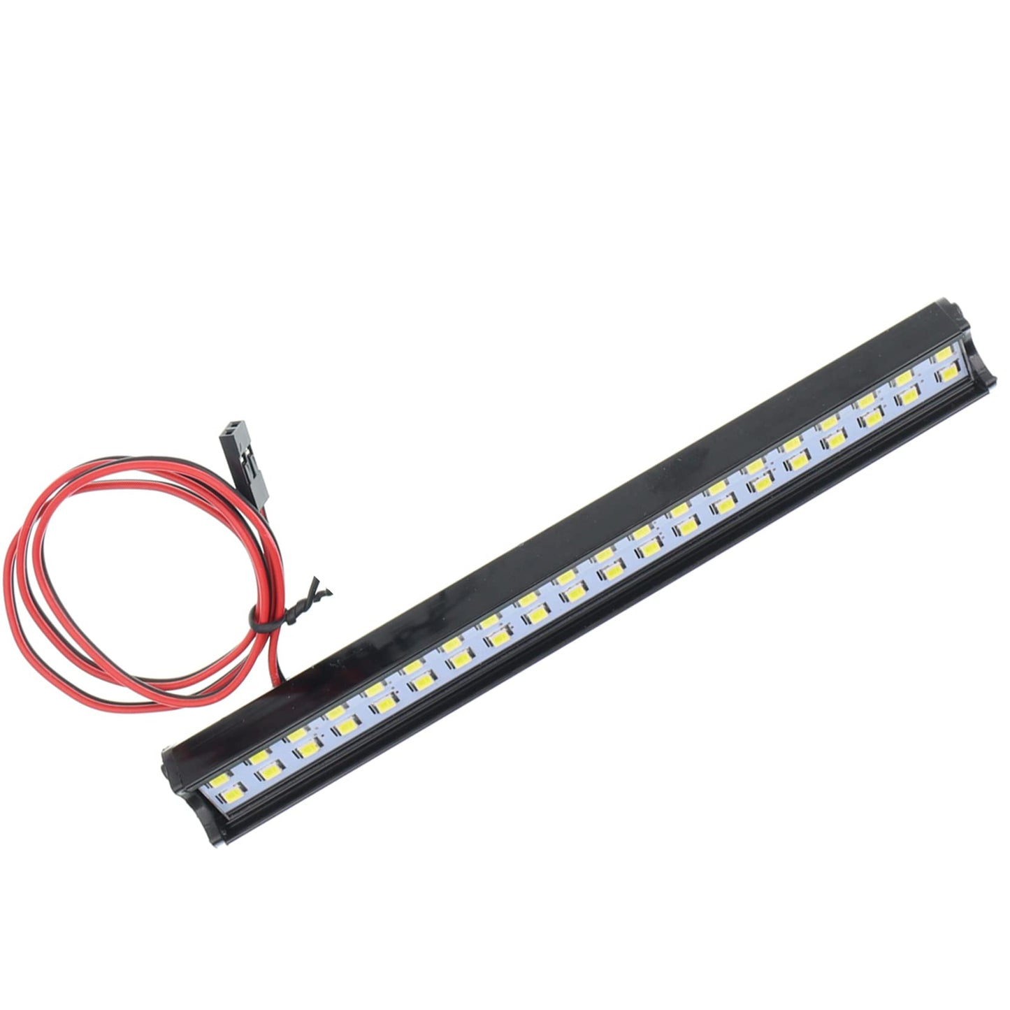 Treehobby Double Row 40 LED spotlights Metal Remote Control Roof Light Bar Compatible with Traxxas Slash Rustler TRX4 Axial SCX1