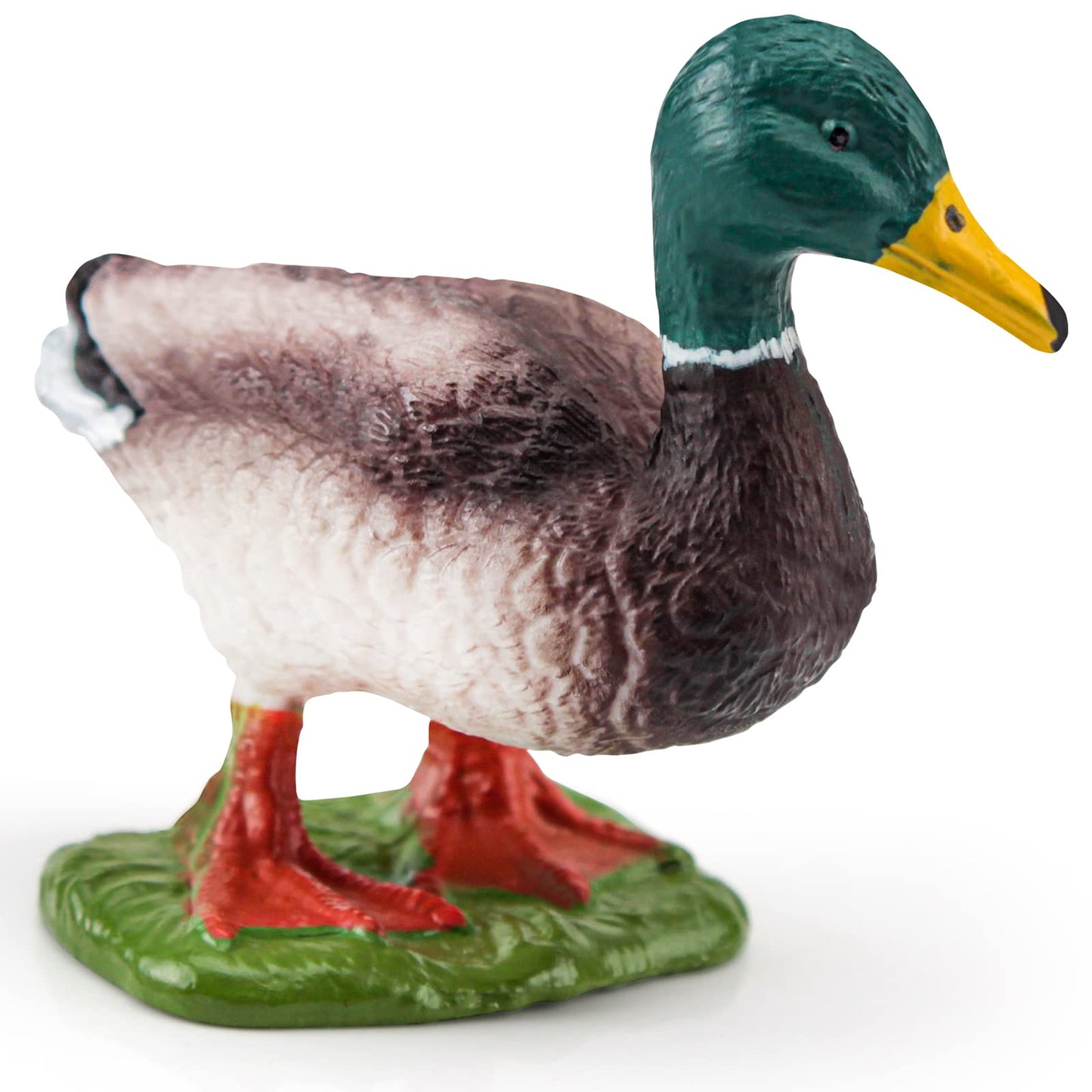 Lc Joycre Mallard Duck Figurines Plastic Duck Toy For Kids Farm Animal Figurines Toy For Toddlers Teaching Tools Educational Gif
