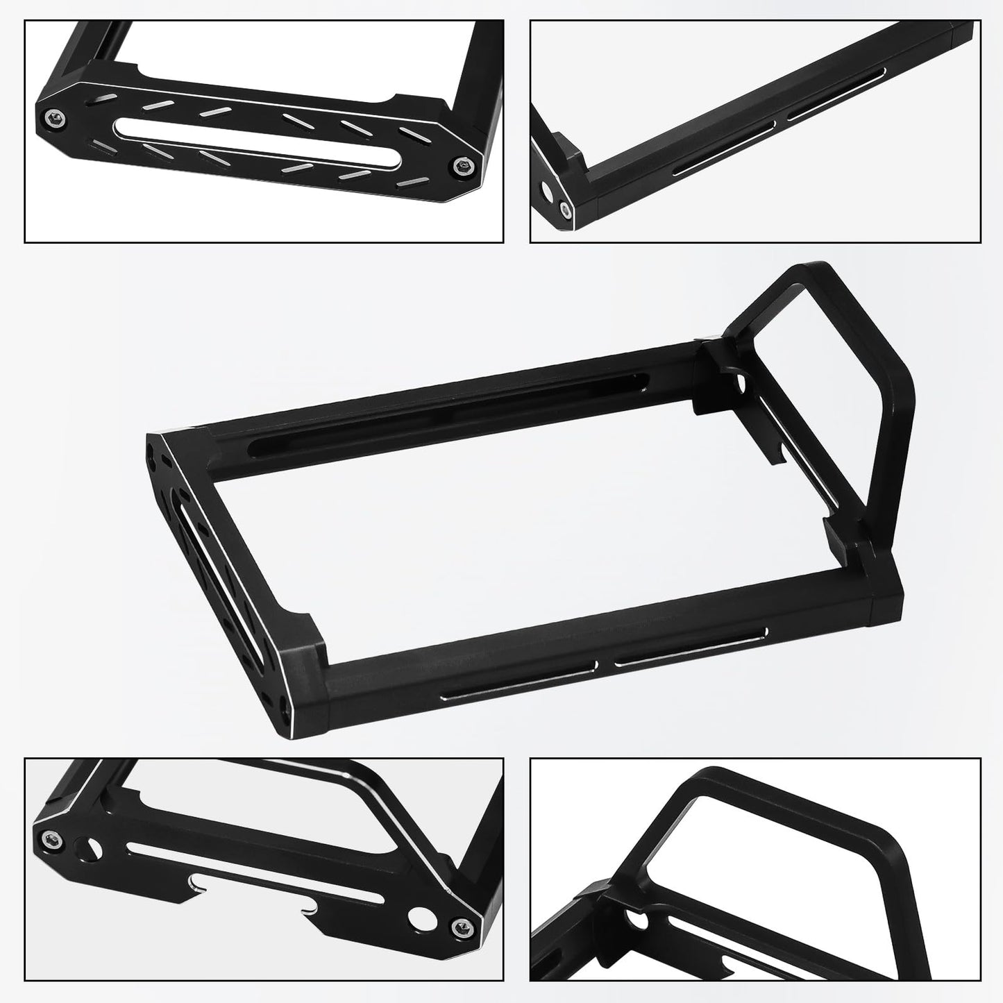 Hobby Fans Metal Protector Frame Fit For Flysky Fs-Nb4 Rc Car Transmitter Screen Protective Bracket Holder And Base Protector Re