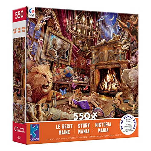 Ceaco - Story Mania - History Mania - 550 Piece Jigsaw Puzzle