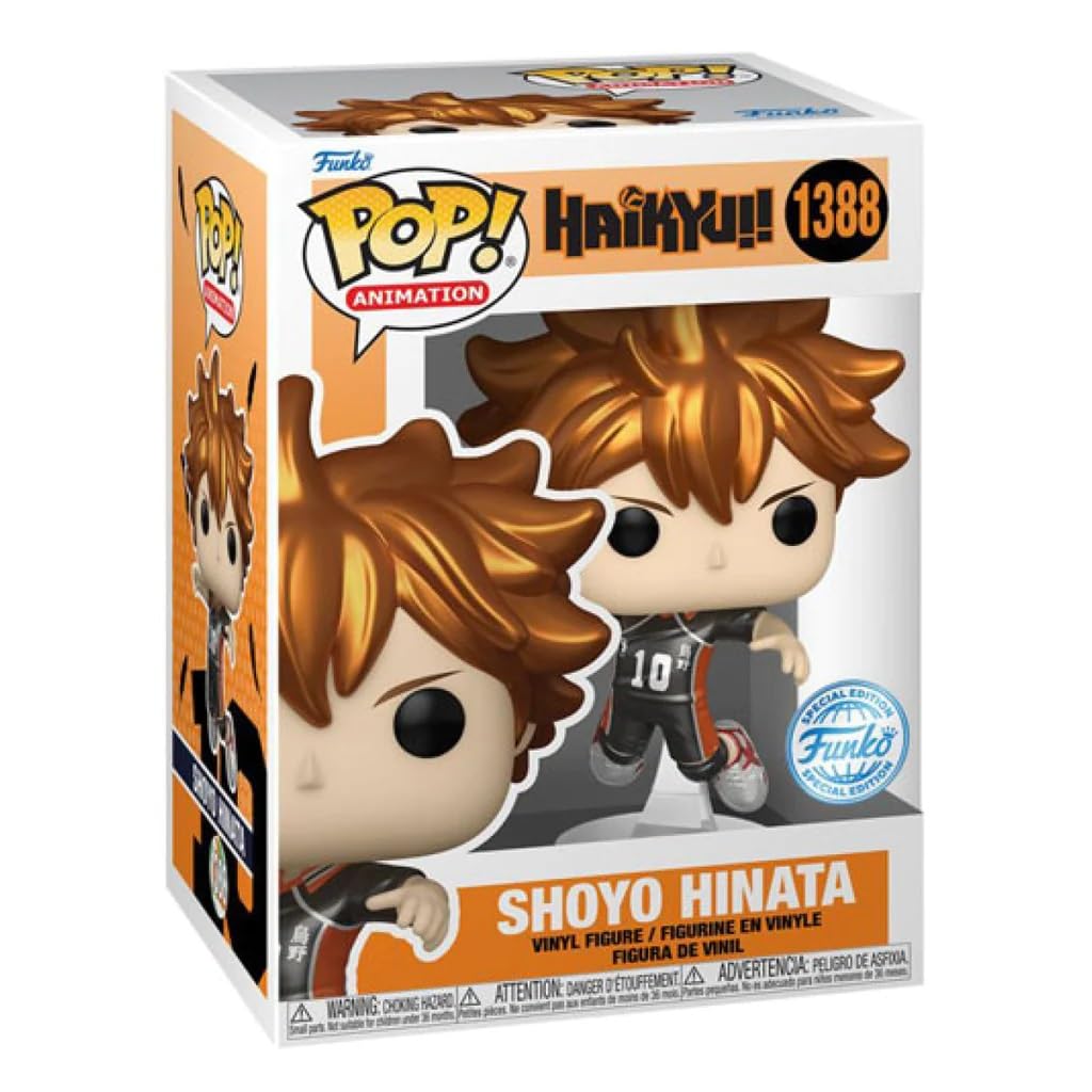 Pop! Animation: Haikyu!! - Shoyo Hinata *Metallic* (BAM Books A Million limited availability)