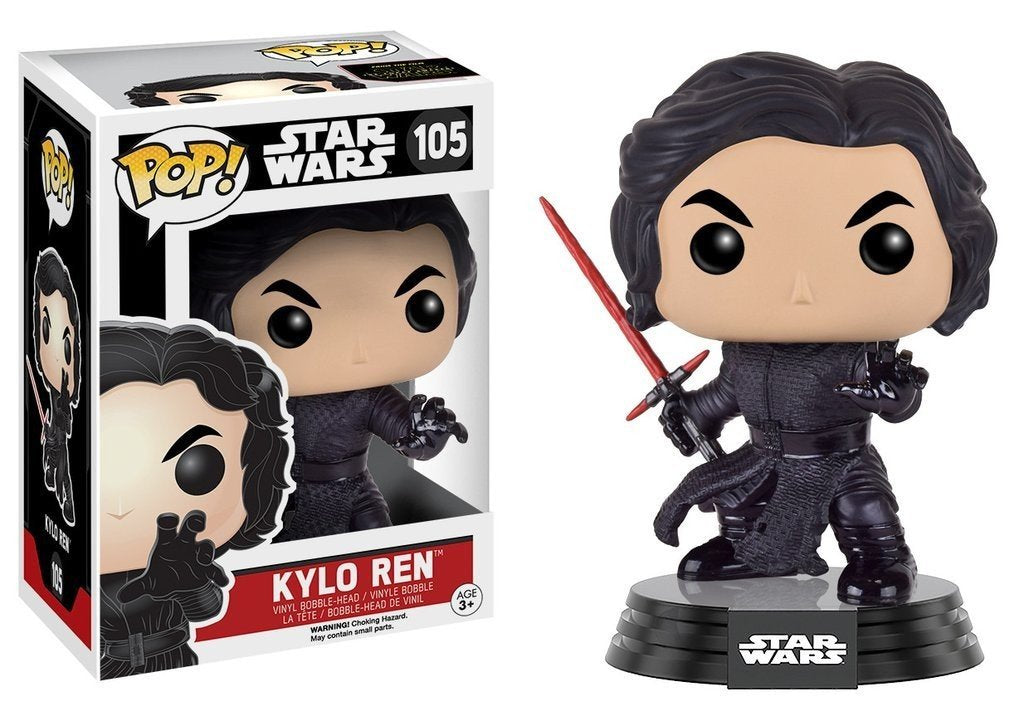 Funko Pop Star Wars: Episode 7: The Force Awakens Figure - Kylo Ren (Fighting Pose)