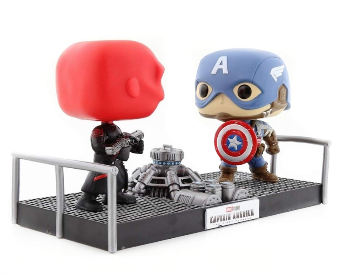 Funko Pop Movie Moments: Marvel- Captain America And Red Skull Collectible Figure, Multicolor