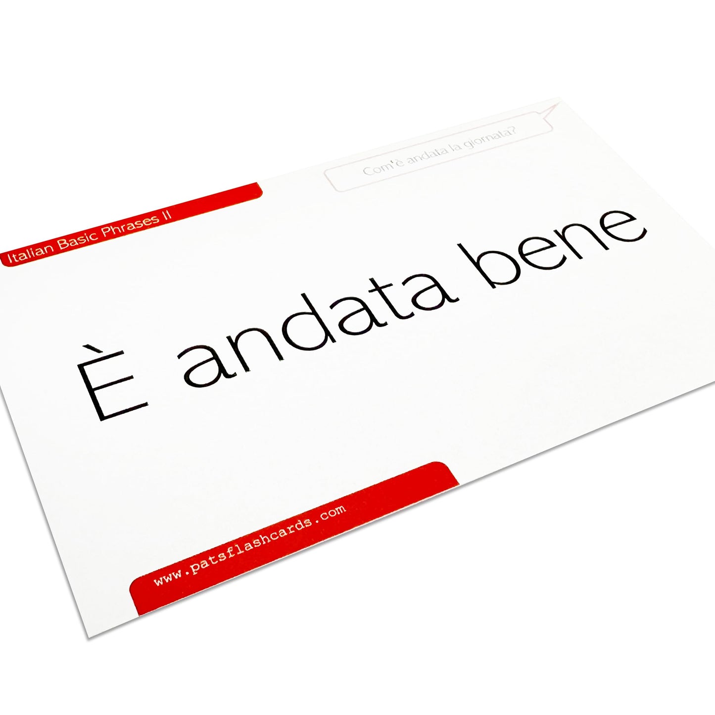 Pat'S Flash Cards 50 Italian Basic Phrases Flash Cards Part Ii