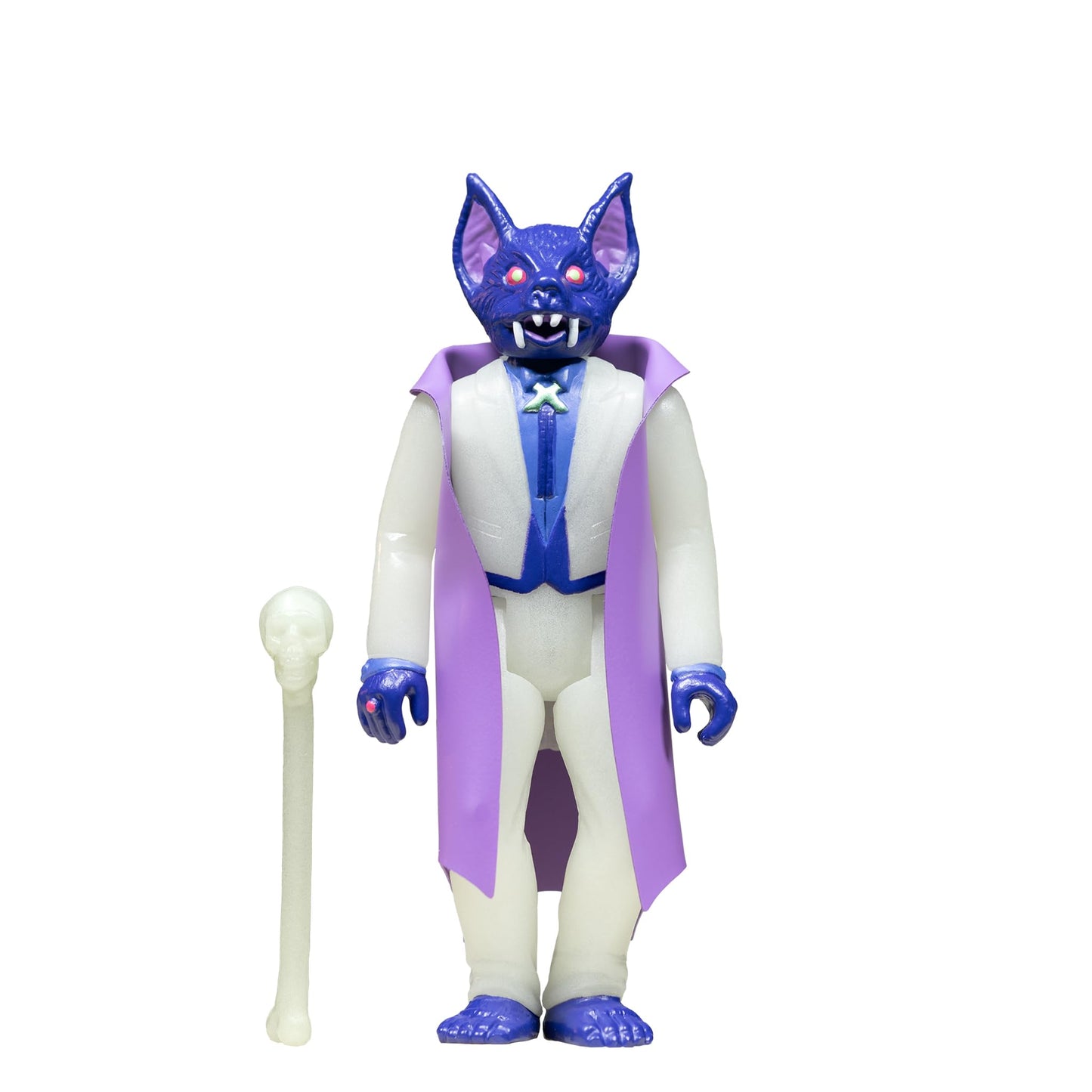 Super7 The Worst Batula (Monster Glow) - 3.75'' The Worst Action Figure Collectibles And Retro Toys